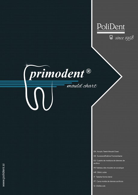 PRIMODENT Mould Chart